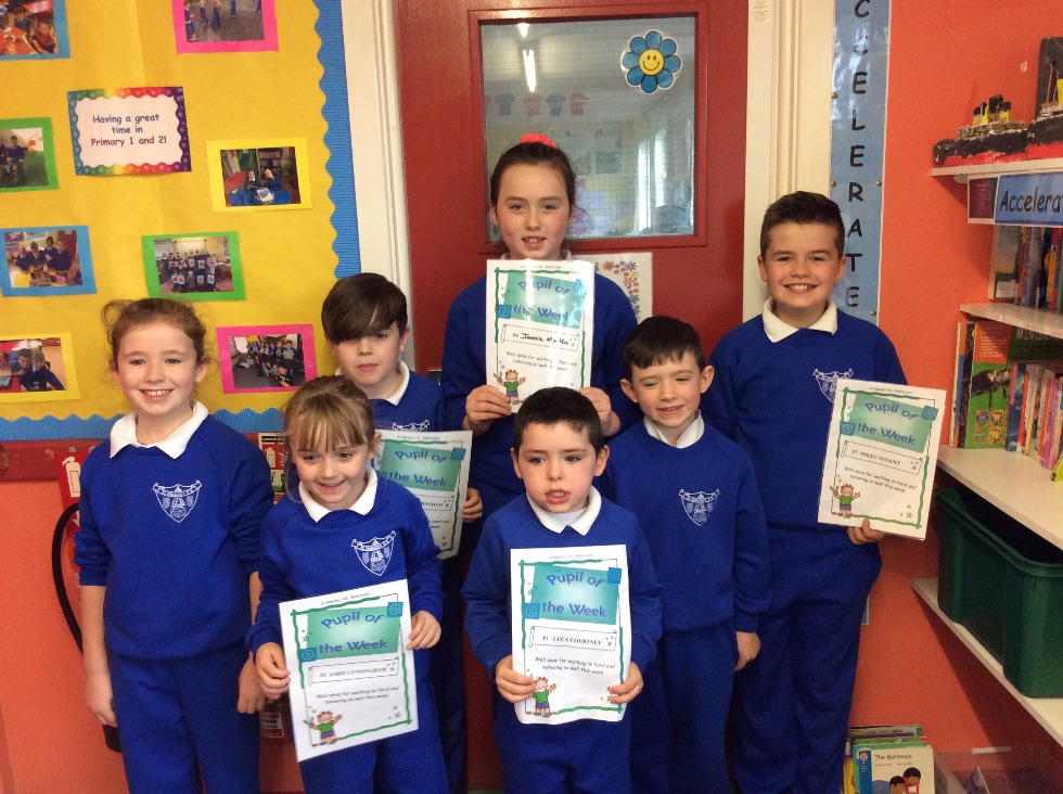 Pupils of the Week 