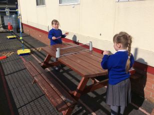 New playground equipment